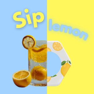 Citrinų skonio kapsulė