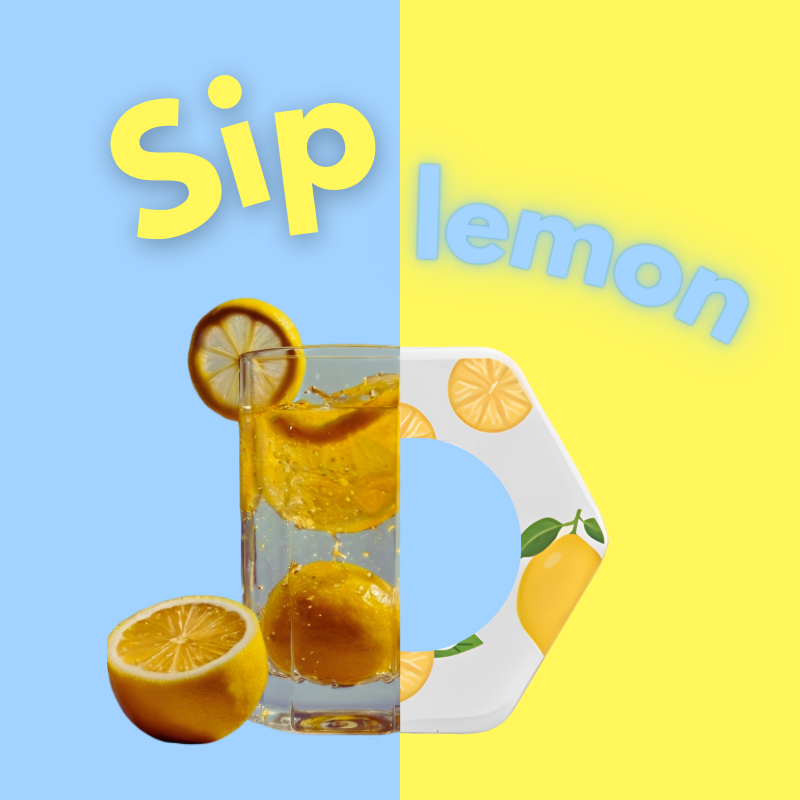 Citrinų skonio kapsulė