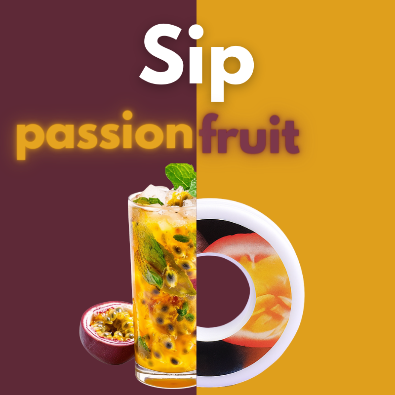 Pasiflorų skonio kapsulė