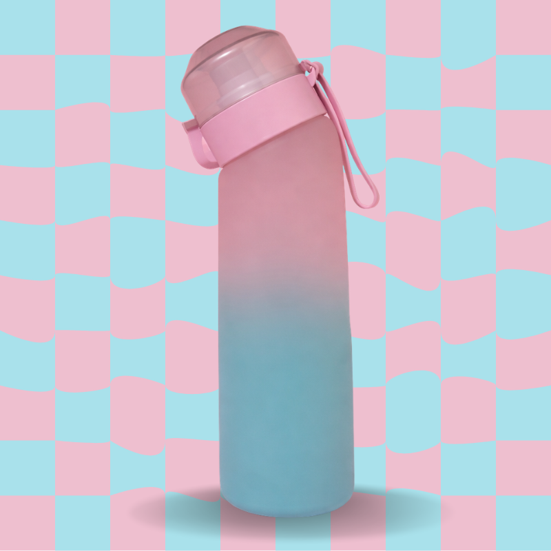 Rožinė/mėlyna gertuvė